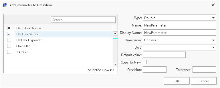 Definitions | HH Data Management