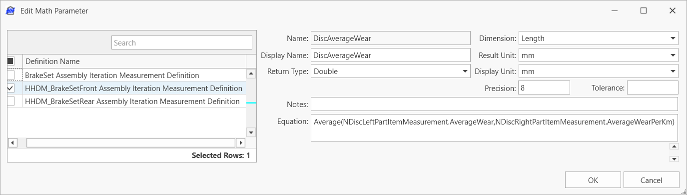 brake set management 12