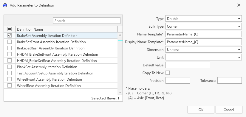 Definitions | HH Data Management